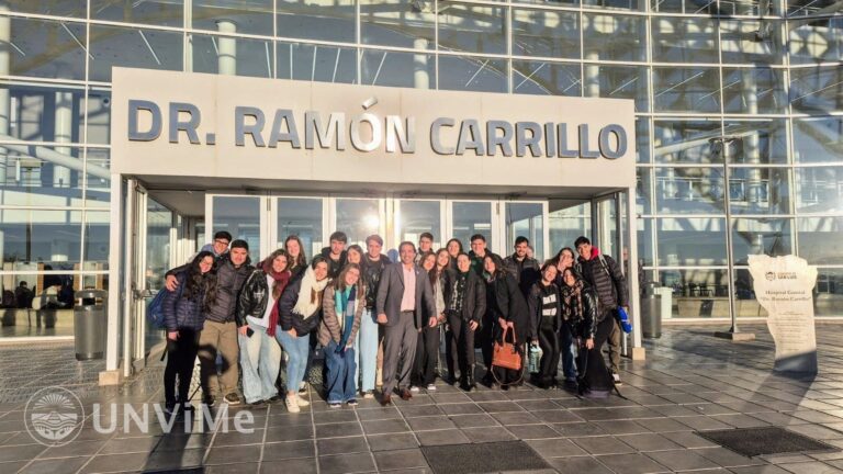 Estudiantes de Kinesiología visitaron el Hospital Central “Dr. Ramón Carrillo”