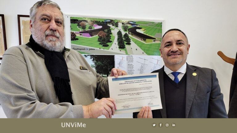 La Obra del Módulo 1 del Campus Universitario recibió el certificado de aptitud ambiental
