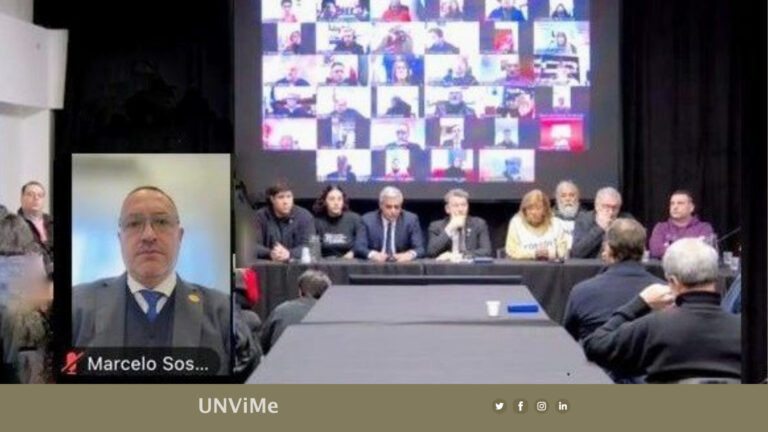 El Rector participó de la conferencia de prensa en apoyo al financiamiento de la educación superior
